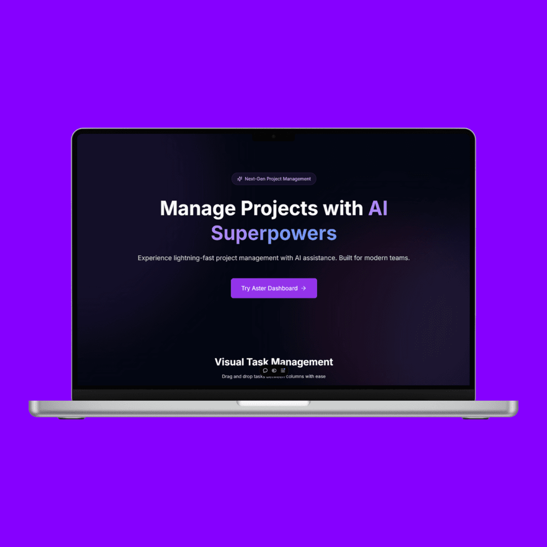 Aster: AI-Powered Task Management